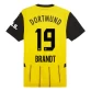 BVB Borussia Dortmund Brandt Hjemmedrakt 2024-2025